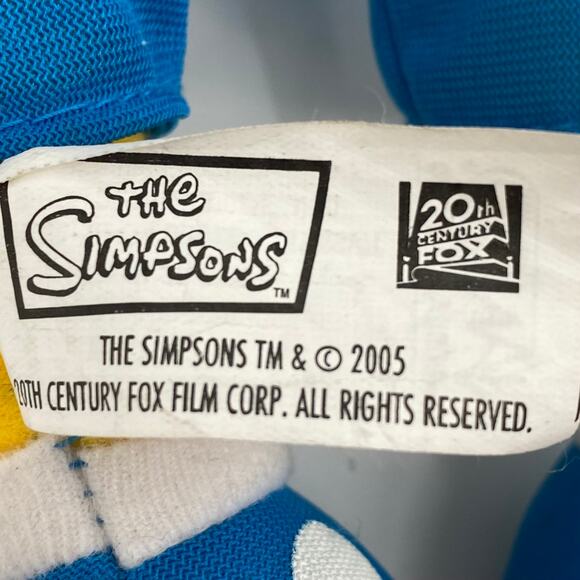 BART SIMPSON 16" Plush 100% Official by Nanco - Picture 5 of 10